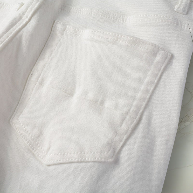 White Bandana Denim