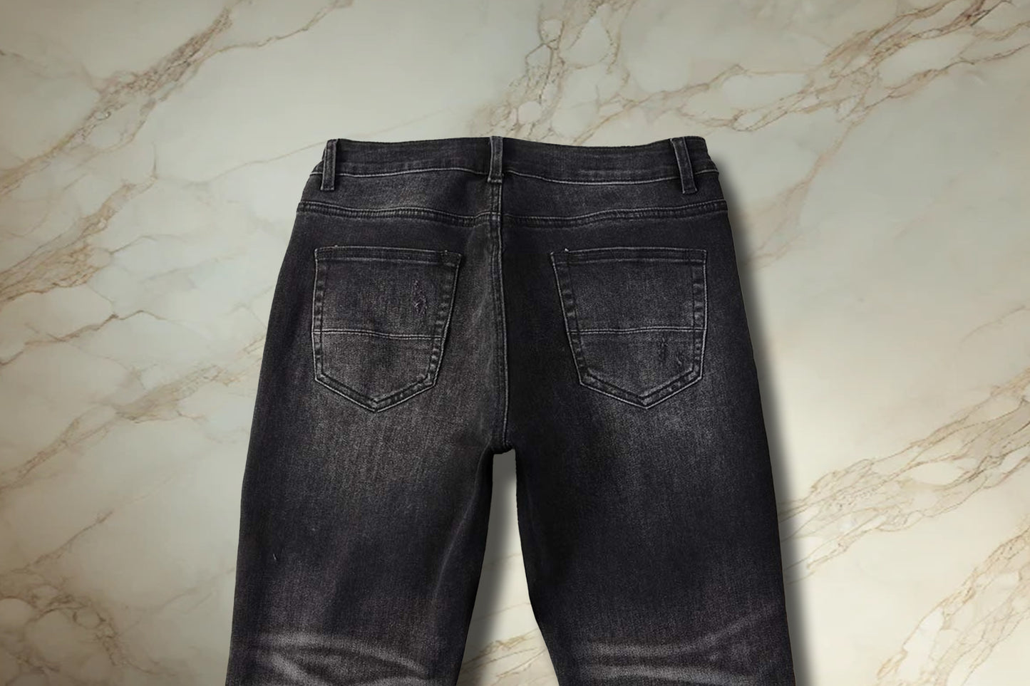 Black Bandana Denim