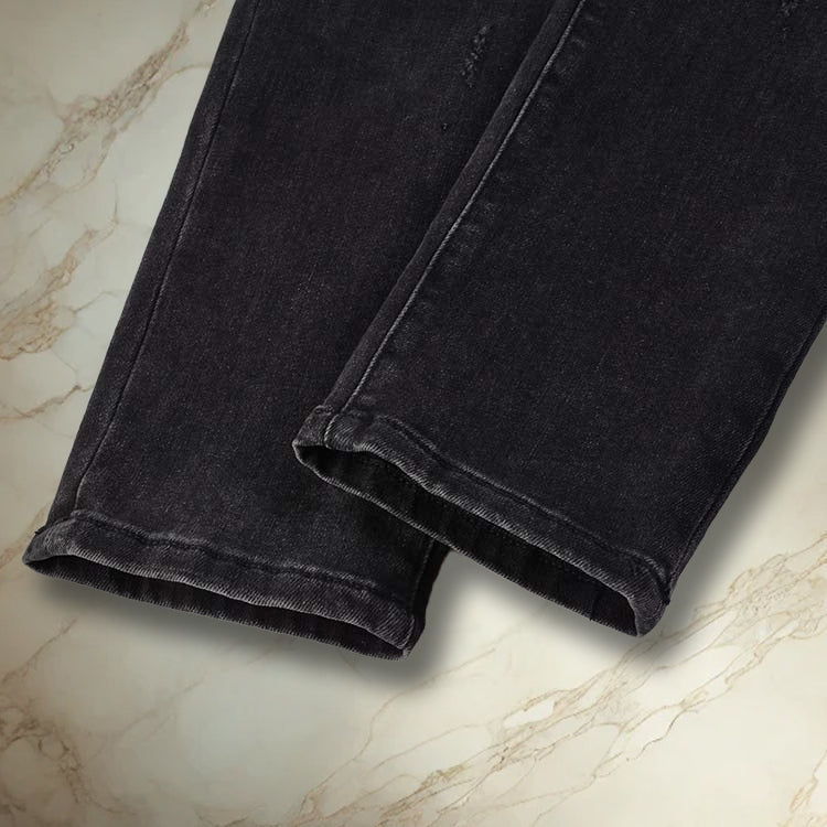 Black Bandana Denim
