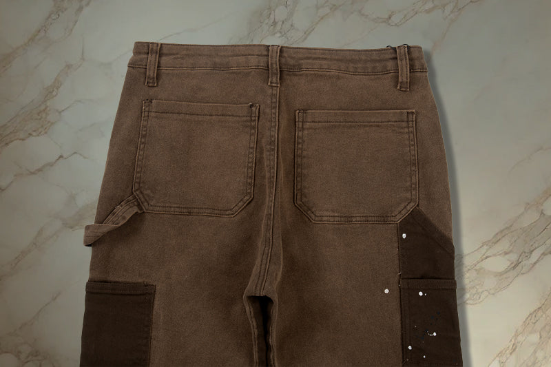 Bronze Flared Denim
