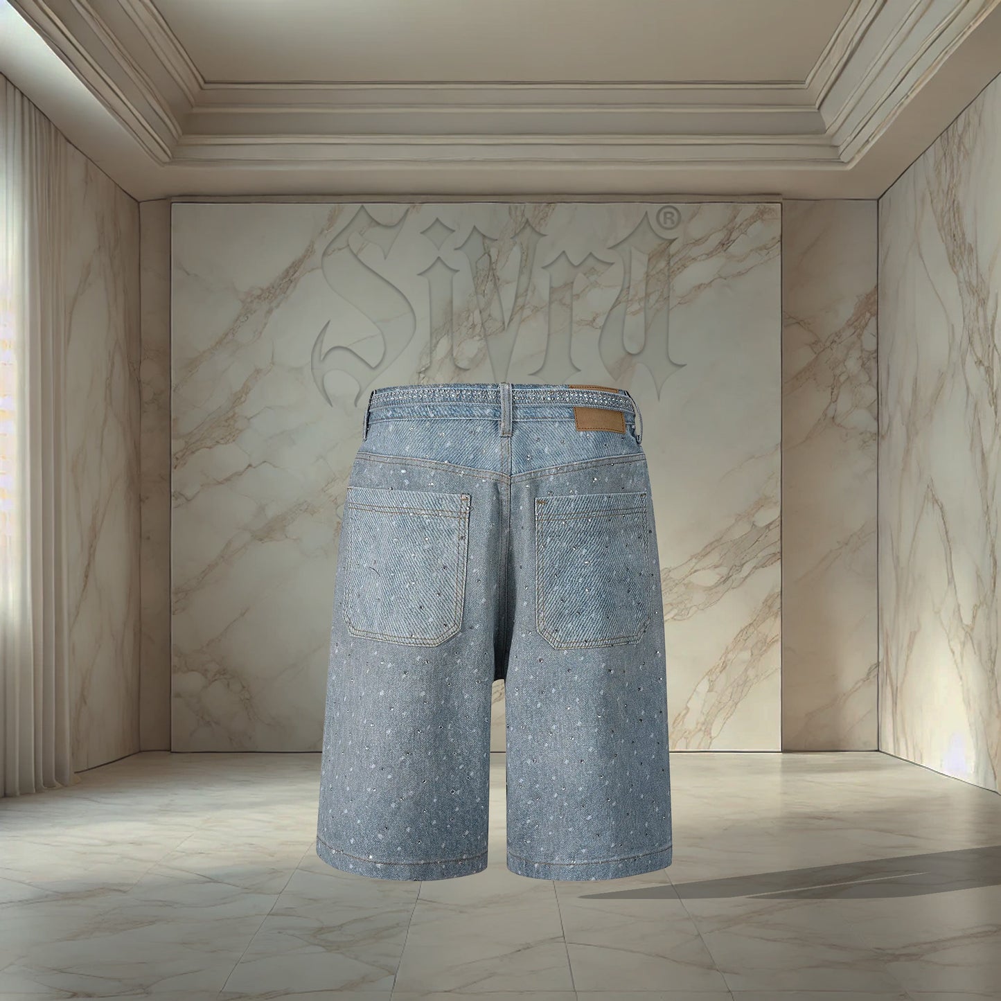 Light Crystal Jorts