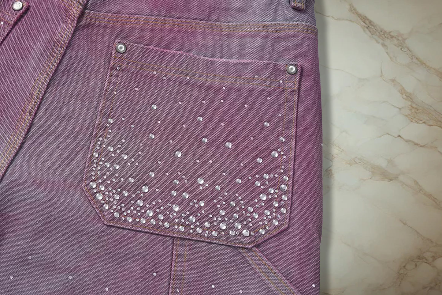 Purple Neon Jorts
