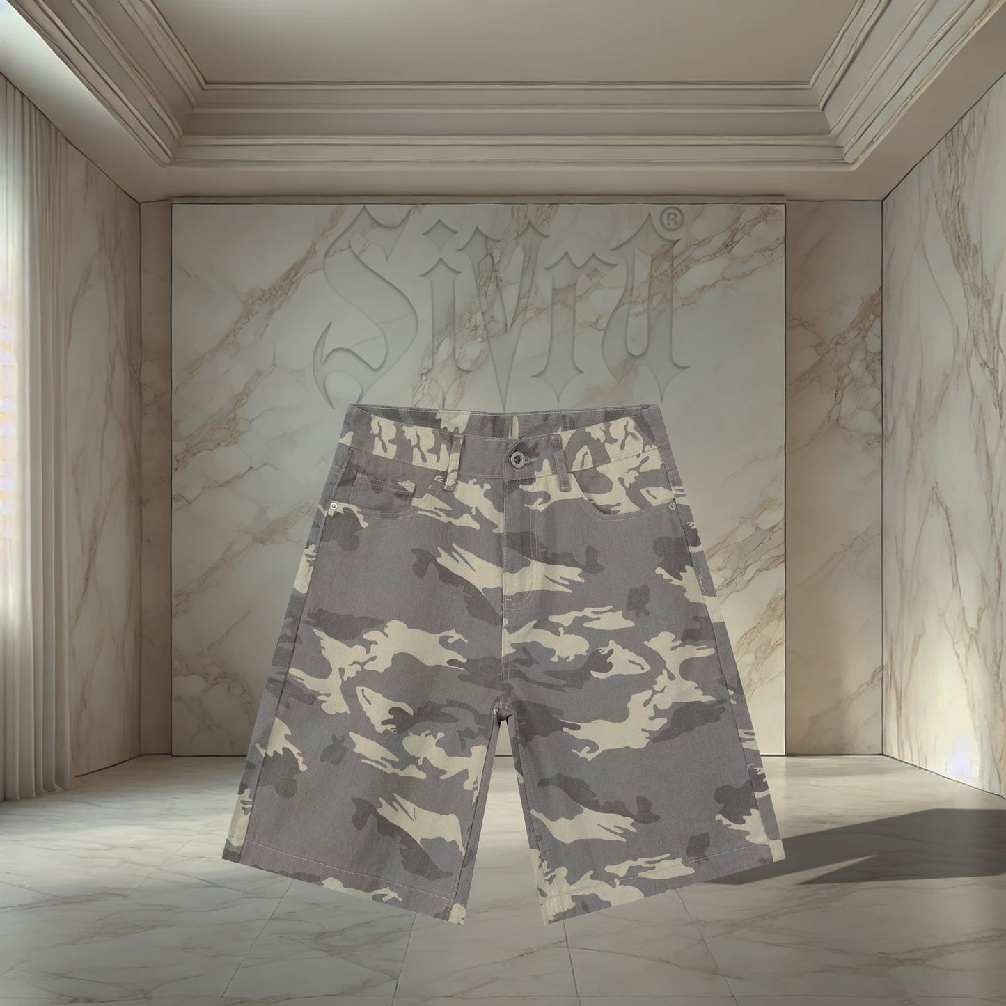 Light Camo Jorts